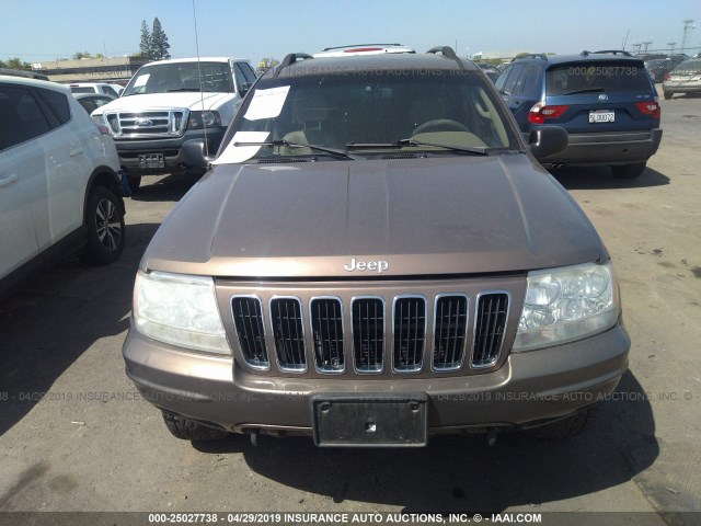 1J8GW58J92C223851 - 2002 JEEP GRAND CHEROKEE LIMITED 金色 照片 6
