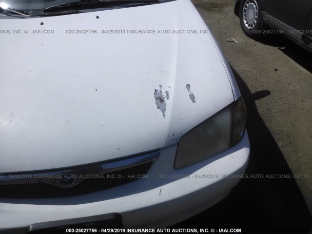 JM1BJ2219X0132949 - 1999 MAZDA PROTEGE ES WHITE photo 6