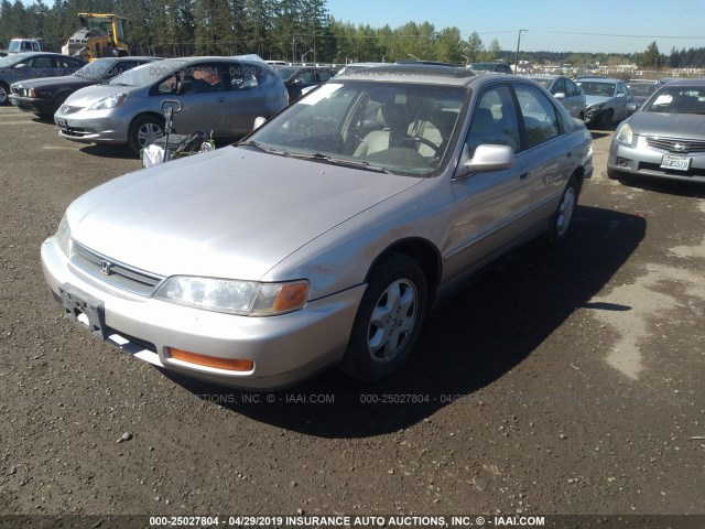 1HGCE6678VA011773 - 1997 HONDA ACCORD EX/EX-R GOLD photo 2