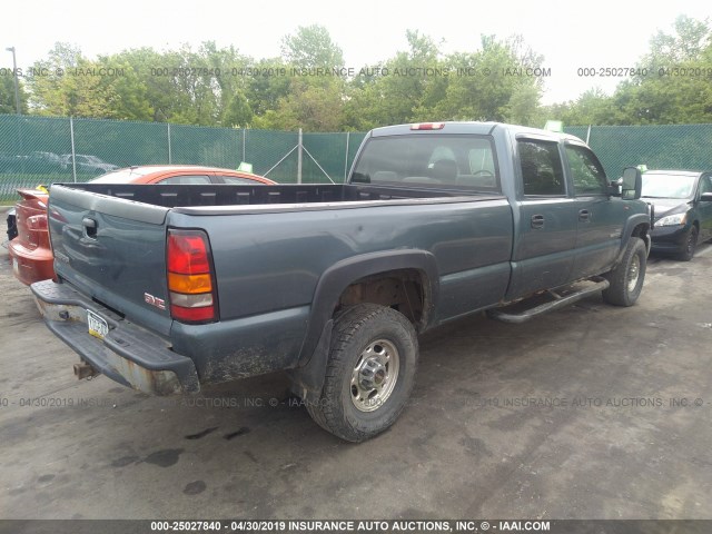 1GTHK33D96F148585 - 2006 GMC NEW SIERRA K3500 BLUE photo 4