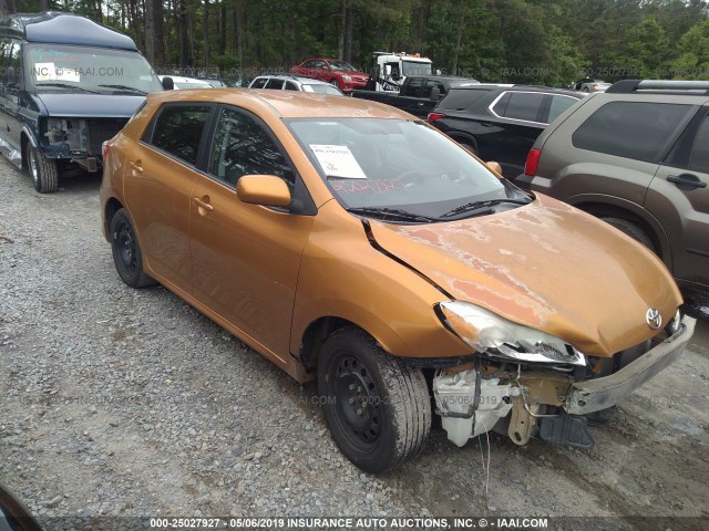 2T1KE40E29C020069 - 2009 TOYOTA COROLLA MATRIX S ORANGE photo 1