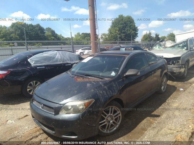 JTKDE177450059368 - 2005 TOYOTA SCION TC BLACK photo 2