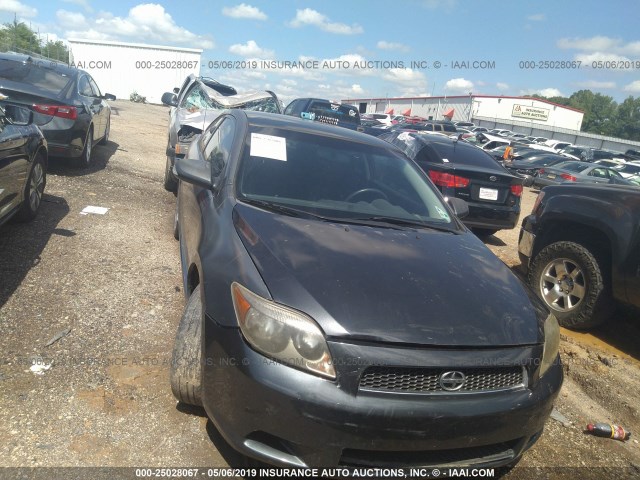 JTKDE177450059368 - 2005 TOYOTA SCION TC BLACK photo 6