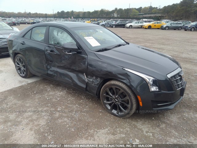 1G6AH5RX7G0191763 - 2016 CADILLAC ATS LUXURY GRAY photo 1