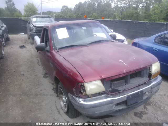 1FTYR10U4WPA96829 - 1998 FORD RANGER RED photo 1