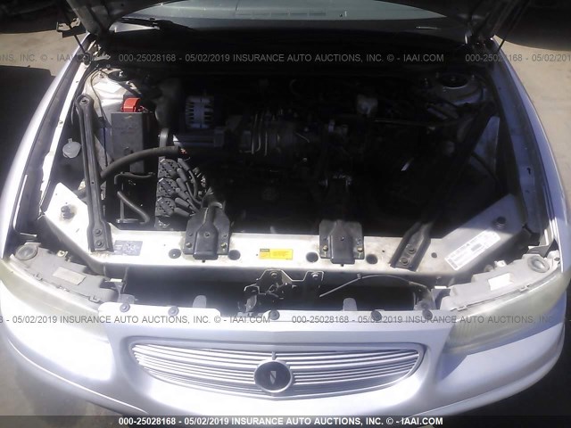2G4WF551111164334 - 2001 BUICK REGAL GS Күміс фото 10