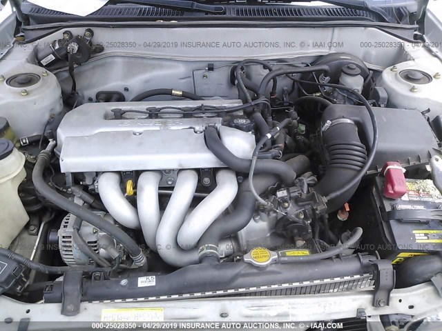 1NXBR12E8XZ260349 - 1999 TOYOTA COROLLA VE/CE/LE 银色 照片 10