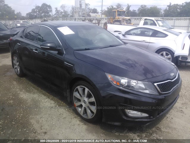 5XXGR4A68DG241873 - 2013 KIA OPTIMA SX BLACK photo 1