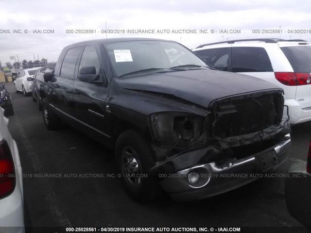 3D7LL39C16G166119 - 2006 DODGE RAM 3500 BLACK photo 1