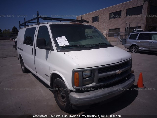 1GCEG15WXW1054932 - 1998 CHEVROLET EXPRESS G1500  WHITE photo 1