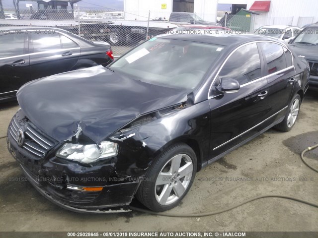 WVWAK73C77P116133 - 2007 VOLKSWAGEN PASSAT 2.0T/WOLFSBURG BLACK photo 2