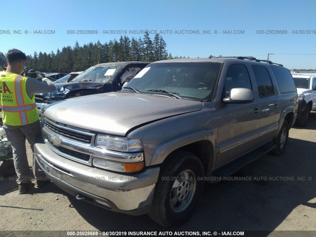 1GNFK16ZX2J217642 - 2002 CHEVROLET SUBURBAN K1500 Boz foto 2