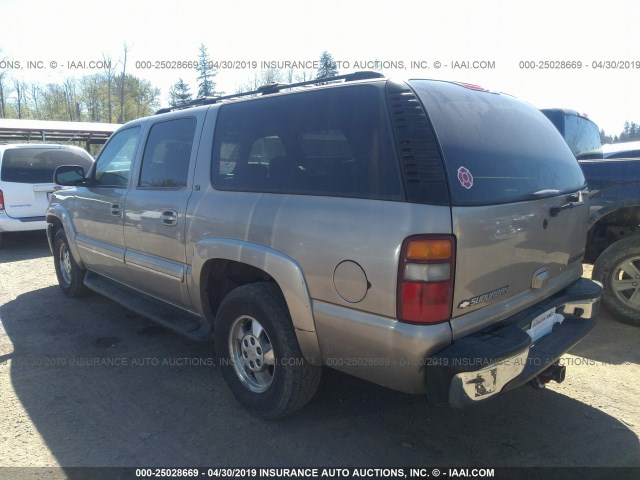 1GNFK16ZX2J217642 - 2002 CHEVROLET SUBURBAN K1500 Boz foto 3