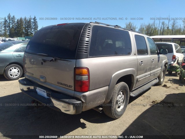 1GNFK16ZX2J217642 - 2002 CHEVROLET SUBURBAN K1500 Boz foto 4
