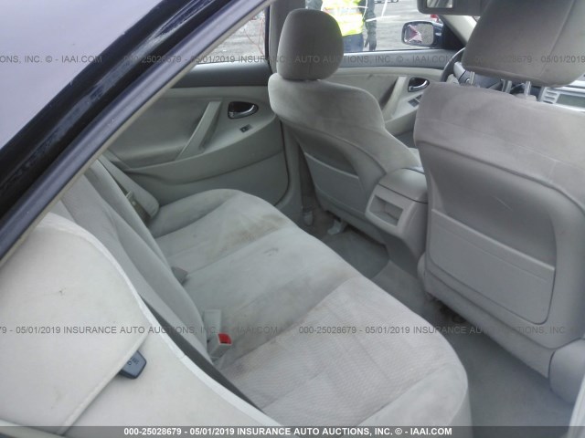 4T4BF3EK6BR154969 - 2011 TOYOTA CAMRY SE/LE/XLE 黑色 照片 8