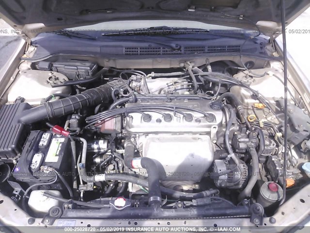 JHMCG66832C009204 - 2002 HONDA ACCORD EX/SE Champagne photo 10