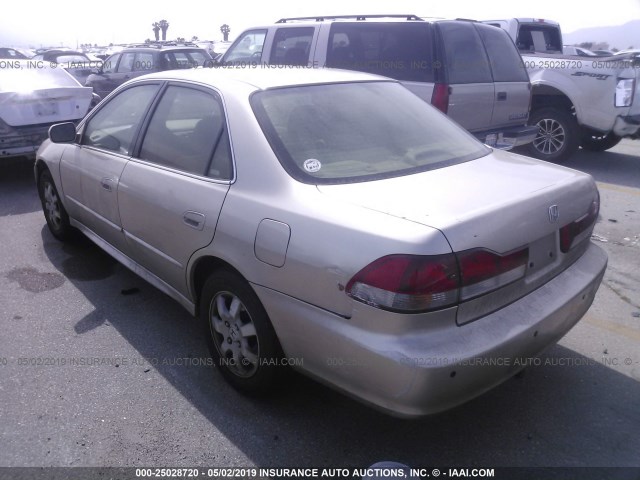 JHMCG66832C009204 - 2002 HONDA ACCORD EX/SE Champagne photo 3