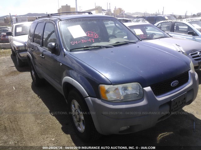 1FMYU04162KA33985 - 2002 FORD ESCAPE XLT Dark Blue photo 1