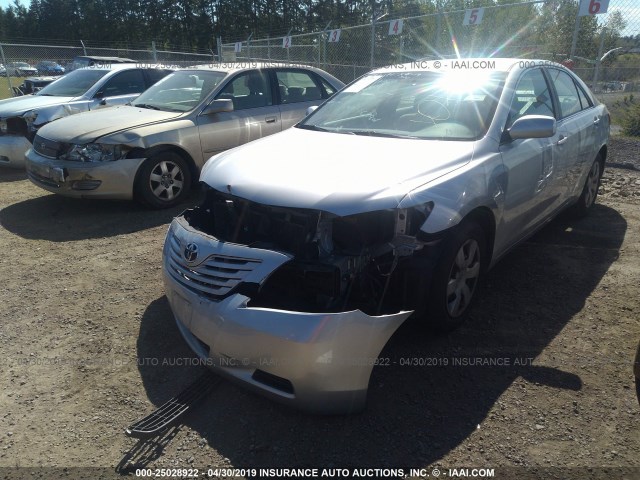 4T1BE46K87U502618 - 2007 TOYOTA CAMRY NEW GENERAT CE/LE/XLE/SE SILVER photo 2