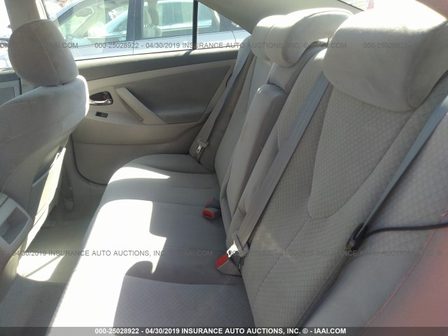 4T1BE46K87U502618 - 2007 TOYOTA CAMRY NEW GENERAT CE/LE/XLE/SE SILVER photo 8