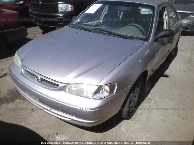 1NXBR12E3XZ199220 - 1999 TOYOTA COROLLA VE/CE/LE 银色 照片 2