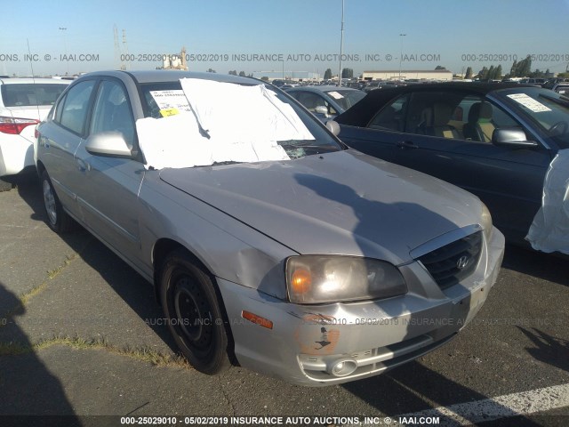 KMHDN46D15U145581 - 2005 HYUNDAI ELANTRA GLS/GT SILVER photo 1