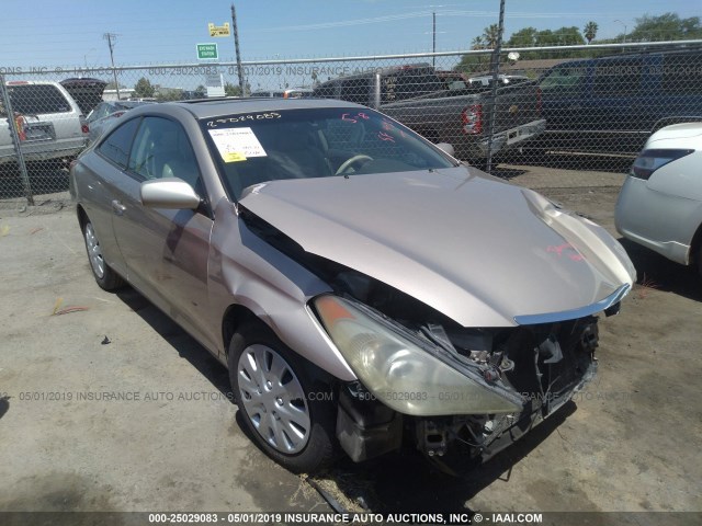 4T1CA30P74U011600 - 2004 TOYOTA CAMRY SOLARA SE/SLE GOLD photo 1