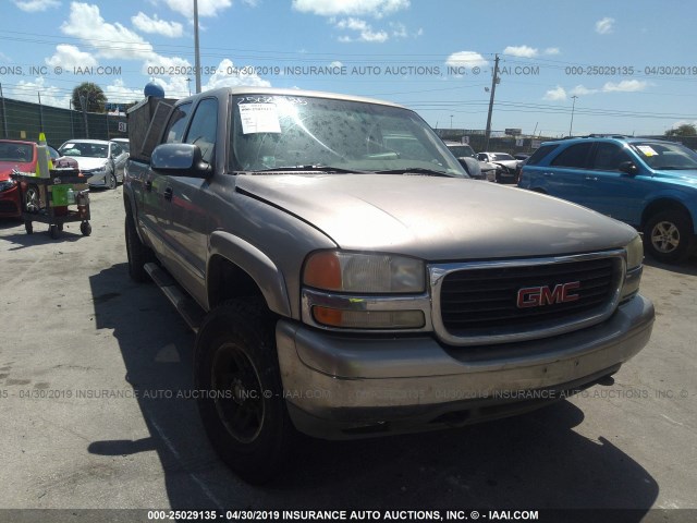 1GTGK13U11F158858 - 2001 GMC SIERRA K1500 HEAVY DUTY BEIGE photo 1