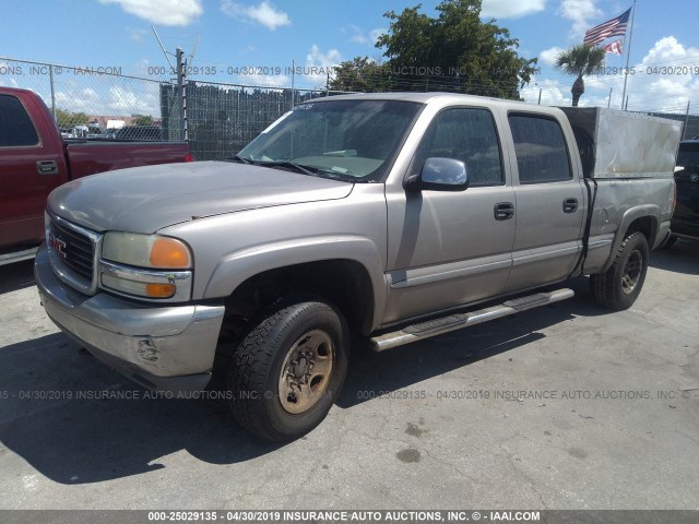 1GTGK13U11F158858 - 2001 GMC SIERRA K1500 HEAVY DUTY BEIGE photo 6