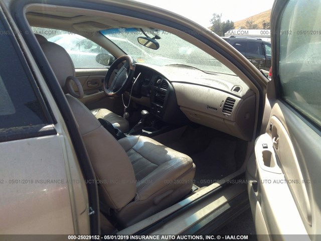 2G1WW12E059365050 - 2005 CHEVROLET MONTE CARLO LS ყავისფერი ფოტო 5