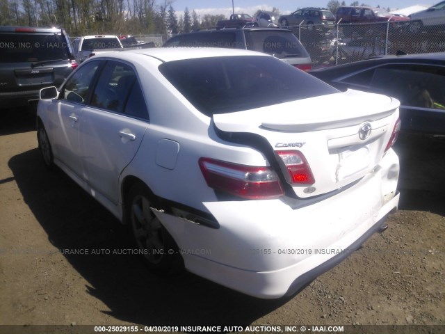 4T1BE46K57U712366 - 2007 TOYOTA CAMRY NEW GENERATION CE/LE/XLE/SE WHITE photo 3