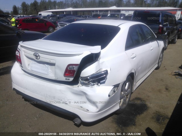 4T1BE46K57U712366 - 2007 TOYOTA CAMRY NEW GENERATION CE/LE/XLE/SE WHITE photo 4