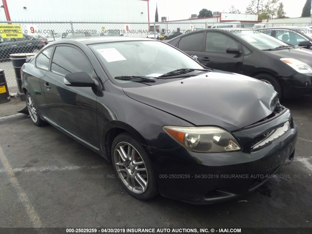 JTKDE167960103044 - 2006 TOYOTA SCION TC BLACK photo 1