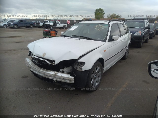 WBAEP33493PF03135 - 2003 BMW 325 XIT WHITE photo 2