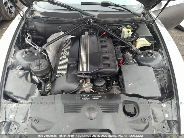 4USBT33554LS50308 - 2004 BMW Z4 2.5 GRAY photo 10