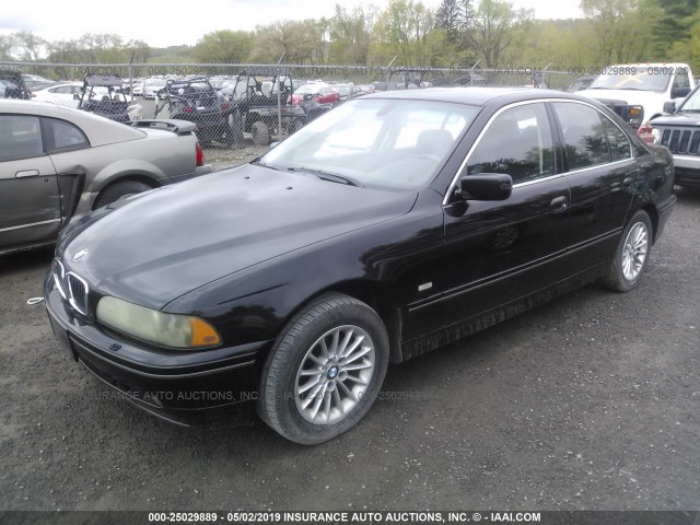 WBADN63423GS56525 - 2003 BMW 540 I AUTOMATIC BLACK photo 2