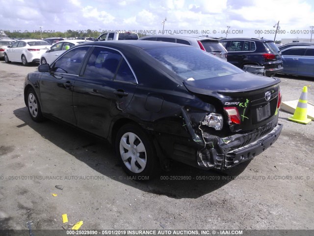 4T1BE46K17U123993 - 2007 TOYOTA CAMRY NEW GENERAT CE/LE/XLE/SE BLACK photo 3