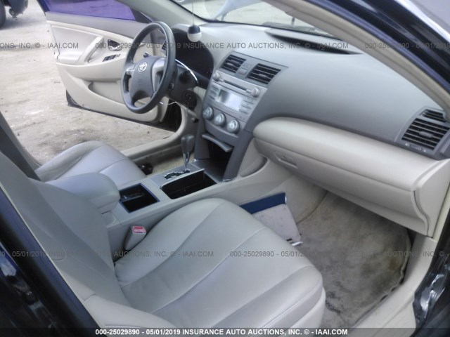 4T1BE46K17U123993 - 2007 TOYOTA CAMRY NEW GENERAT CE/LE/XLE/SE BLACK photo 5