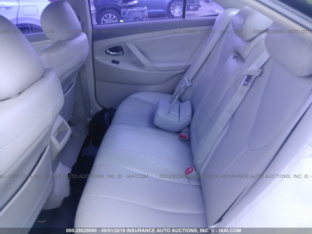 4T1BE46K17U123993 - 2007 TOYOTA CAMRY NEW GENERAT CE/LE/XLE/SE BLACK photo 8