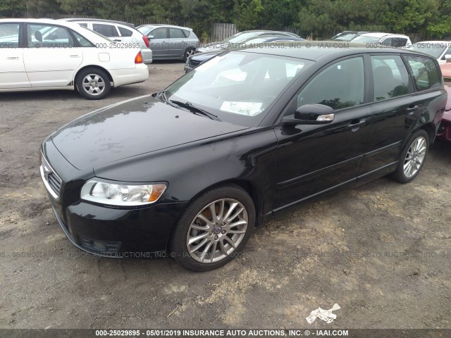 YV1MW390092459979 - 2009 VOLVO V50 2.4I BLACK photo 2