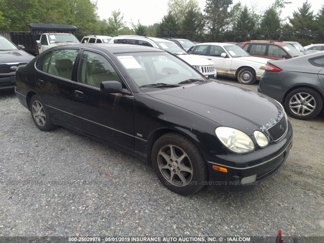 JT8BD68S6Y0105741 - 2000 LEXUS GS 300 BLACK photo 1