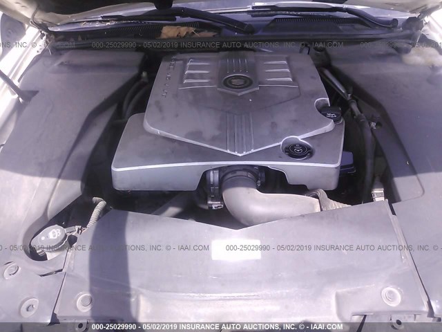 1G6DW677460178379 - 2006 CADILLAC STS WHITE photo 10