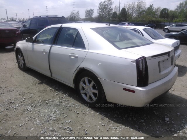 1G6DW677460178379 - 2006 CADILLAC STS WHITE photo 3