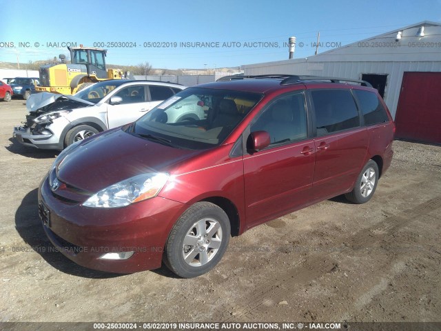 5TDZA22C26S516471 - 2006 TOYOTA SIENNA XLE/XLE LIMITED RED photo 2