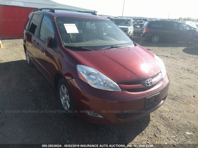 5TDZA22C26S516471 - 2006 TOYOTA SIENNA XLE/XLE LIMITED RED photo 6