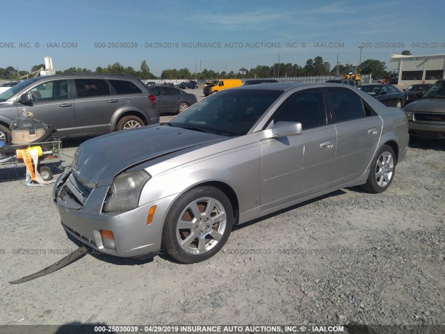 1G6DP577460207080 - 2006 CADILLAC CTS HI FEATURE V6 SILVER photo 2