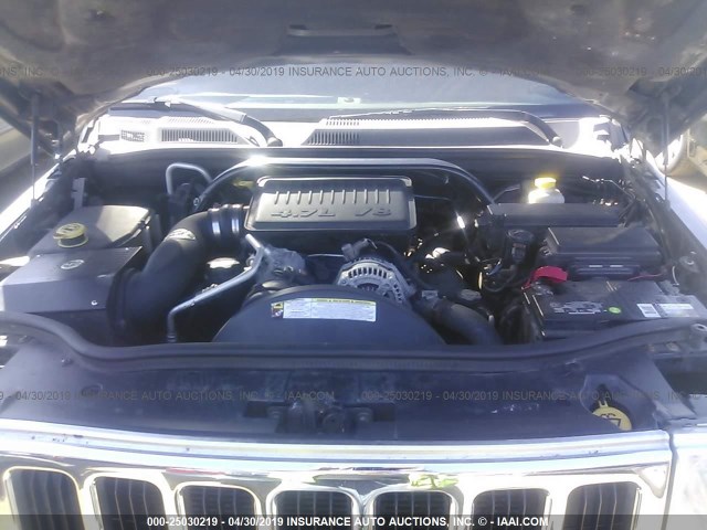 1J8HG48P77C601169 - 2007 JEEP COMMANDER Dark Blue photo 10