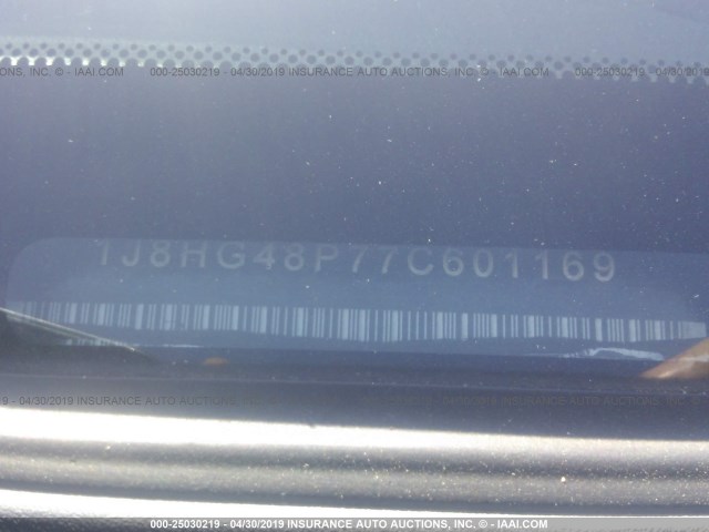 1J8HG48P77C601169 - 2007 JEEP COMMANDER Dark Blue photo 9