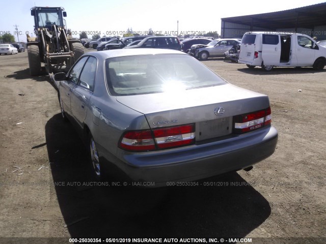 JT8BF28G3Y5076748 - 2000 LEXUS ES 300 BEIGE photo 3