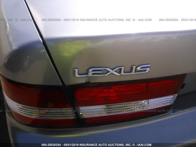 JT8BF28G3Y5076748 - 2000 LEXUS ES 300 BEIGE photo 6